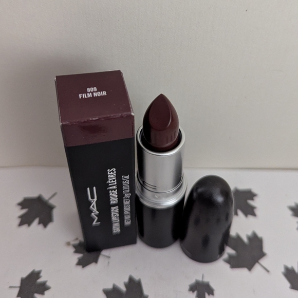 MAC Satin Lipstick - 809 Film Noir - Picture 1 of 1